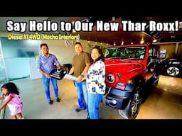 Thar ROXX AX5L 4X4 Mocha Brown | Red Beast Gift on Birthday 🎉 | Big Daddy’s Brother | Roving Couple