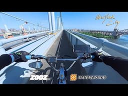 Audio Fixed! Round Trip Commute to East Harlem on the Zooz 750| eBike POV
