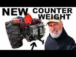 NEW SUIT CASE WEIGHTS FOR MY TRACTOR   0VER 500 POUNDS!