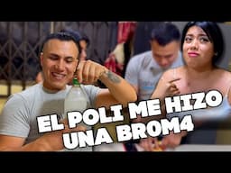 El Poli me hace una broma con las dos cosas que no me gustas en la vida/ MELIZA YUMISACA, EL POLI