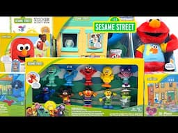 Sesame Street Unboxing Review | Sing Along Plush Elmo | Round the Neighborhood Playset ASMR