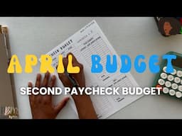 April 2nd Paycheck Budget  | HIS & HER | Zero Based Budget