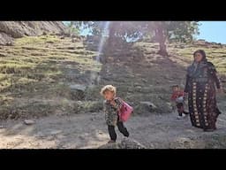 "Nomad Woman in Her Husband’s Absence: Soghra Carries the Mountains Alone!"