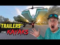 Build A Kayak Trailer Easy!  Malone Off Road Trailer.