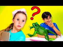 Nastya and the school story about bullying