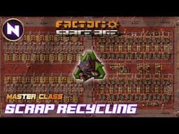 Optimal SCRAP RECYCLING Setup For FULGORA | Factorio Master Class/Tutorial
