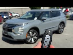 2025 Outlander Mitsubishi SEL - beautiful moonstone gray metallic with light grey interior!