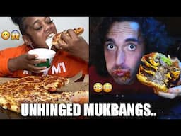 the most UNHINGED mukbangs you'll ever watch