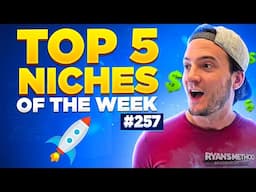 TOP 5 NICHES 🔥 Print on Demand Niche Research # 257 — (4/27/2025)