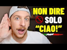 Come Avere Conversazioni REALI in Vacanza in Italia (Sub ITA) | Imparare l’Italiano
