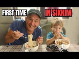 First IMPRESSIONS And FOOD Of SIKKIM 🇮🇳 सिक्किममा विदेशीहरू