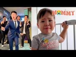 Baby Boy Crashes Out Over Ice Cream + Dance Off with JkNews