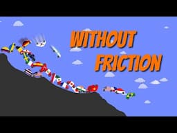 Car Race Without Friction - Top Viewers May 2025 - Algodoo