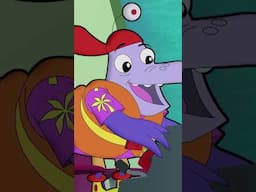 Cyberchase | Digit meets a famous crab! 🦀 🌊 #shorts