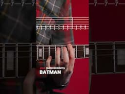 Batman Theme Tune #guitarlessons