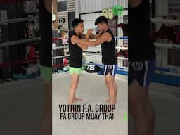 Muay Thai Training - Dominating the Clinch with Yothin F.A. Group