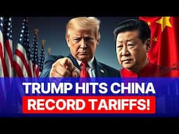 Trump Hits China with RECORD 104% Tariffs From Today! What Happens NEXT?