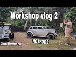 Vlog 2 | vintage cars and hotrods | starting S123 restoration
