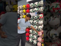 Training Footballs vs Tournament Footballs #reels #football #soccer #sports #challenge #skills #air