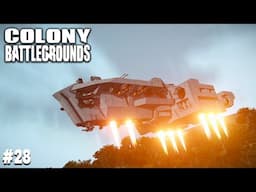 DESTROYER Launched! - Space Engineers - Colony BATTLEGROUNDS - Ep #28