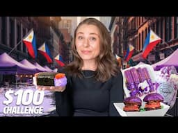 Only Eating UBE for a Whole Day at Philippines Fest in NYC