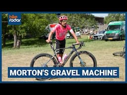 Lachlan Morton's 2025 Cannondale Super X LAB71 Gravel Race Bike