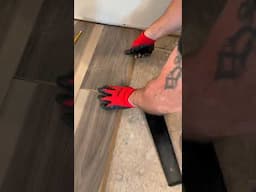Flooring Installation Tip! #diy ￼