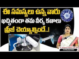 వీర్యకణాల ఫ్రీజింగ్‌ వీరికి తప్పనిసరి | Sperm Freezing For Pregnancy | Future Family Planning |  HFC