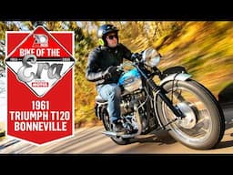 1961 Triumph T120 Bonneville ridden & celebrated | MCN Bikes of the Era | Part 1 | 1955-1964