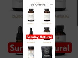 werbung | supplements von sunday natural 💚
