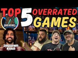 Top 5 Overrated Games With Zeshawn Khan | WHISKEY WEDNESDAY LIVE @ 8!
