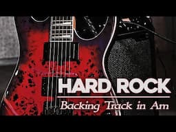 High-Octane Hard Rock Metal Guitar Backing Track A Minor