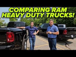 COMPARING RAM HD Diesel Trucks! Rebel vs Limited vs Laramie! Special Guests!