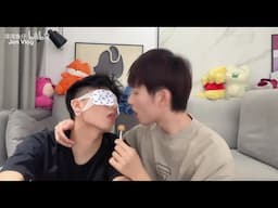 [Engsub/BL] Candy Kissing Challenge 🍭 - Couple Challenge - Part 2 | Xiao Wang & Xiao Shen
