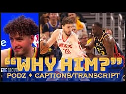 PODZIEMSKI on Sengun-Draymond 1v1: “idk why you’d go after DPOY”; never have a regretful decision