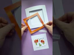 Paper Quilling Letter K | Alphabet Quilling Template Card Making