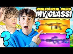 Warzone, but PAULTOOREALL Builds MY CLASS! (BAD IDEA😱)