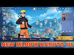 MLBB X NARUTO UI ANIMATION IS HERE! | MOBILE LEGENDS NARUTO COLLAB
