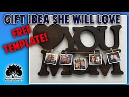 Gift Idea that she will LOVE! Free Template!