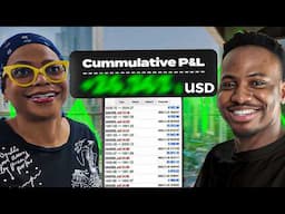She Came All The Way From America to Trade Forex With Me