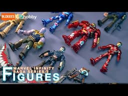 Unboxing The Marvel Infinity Saga Secret Figure Collection | Blokees Marvel Series 3 | Beat Building