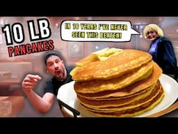 ONLY 6 PEOPLE Have Finished This 10LB Pancake Challenge… I Tried It at 5AM!