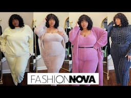 Fashion Nova Curve Cozy Sets Try On Haul | Victoria Lashay