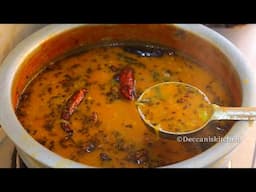 Khatti Dal Recipe/Friday Special Hyderabadi Famous Khatti Dal/Lunch/Dinner Recipe
