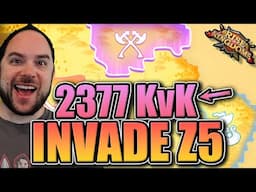 They're invading our Z5 [2377 & 3473 vs all] Rise of Kingdoms