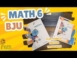 BJU Math 6 || Video Based Math for Homeschoolers || Homeschool Math Curriculum