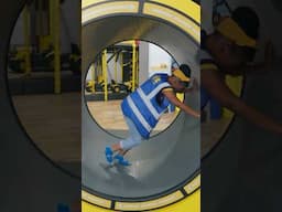 Dizzy Meekah Spinning Like a Cement Truck! #shorts