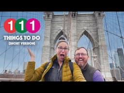 New York City Travel Guide - 111 Things to Do! (Short Version)