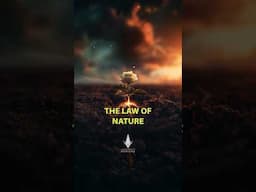 Law number 1 of Stoicism - The Law of Nature