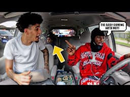 PICKING UP BABY KINSLEY & JORDAN To “R0B A BANK” TO SEE HOW THEY REACT